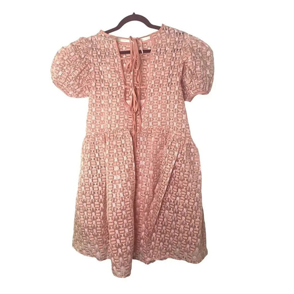 Sister Jane Little Leisure Textured Mini Dress Size XS - Picture 4 of 12